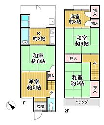 京都市山科区小山姫子町　中古戸建