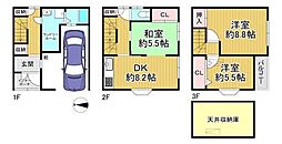 京都市上京区下横町　中古戸建