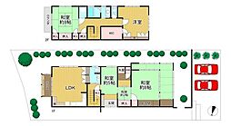 京都市右京区嵯峨観空寺久保殿町　中古戸建