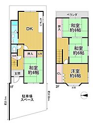 京都市山科区西野山桜ノ馬場町　中古戸建