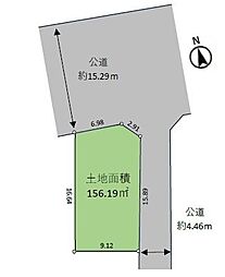 厚木市妻田北1丁目 売地 建築条件なし