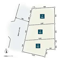 綾瀬市深谷中3丁目　売地　建築条件付き　1号地