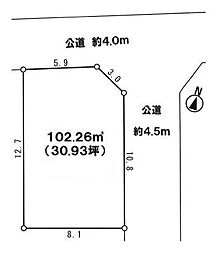 大和市深見西3丁目　売地