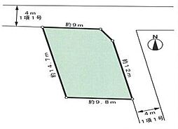 海老名市上今泉4丁目 売地 建築条件なし