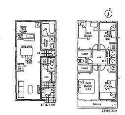 厚木市及川1丁目第10　新築分譲2号棟