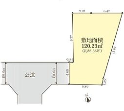 綾瀬市寺尾本町1丁目 売地 建築条件無し
