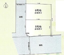 綾瀬市上土棚北4丁目　第25　売地　建築条件無し　6号地