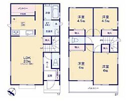 座間市ひばりが丘2丁目　新築分譲Ｅ号棟
