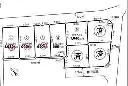 愛甲郡愛川町中津　売地　建築条件無し