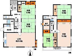 藤原台北町2丁目　中古戸建