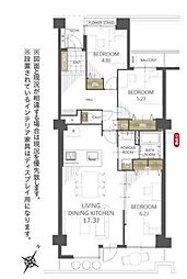 ペットと暮らせる稲毛スカイマンションB棟　2階