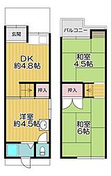 守口市佐太西町1丁目　中古テラスハウス