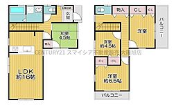 門真市岸和田3丁目　新築戸建　1号棟