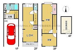 門真市舟田町　中古戸建