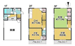 守口市梶町4丁目　中古戸建