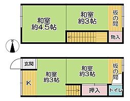 都島区都島中通2丁目　中古テラスハウス