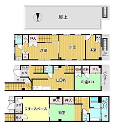 守口市寺方錦通1丁目　中古戸建