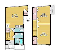 大阪市東成区大今里南3丁目　中古テラスハウス