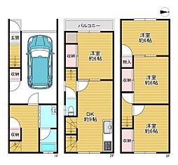 大阪市旭区中宮2丁目　中古戸建