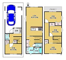 大阪市生野区巽北1丁目　新築戸建
