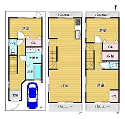 大阪市生野区巽南5丁目　中古戸建