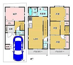 門真市大橋町　中古戸建