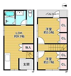大阪市城東区諏訪2丁目　中古テラスハウス
