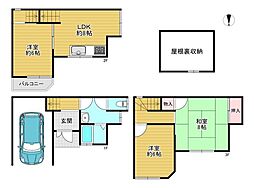 大阪市鶴見区浜3丁目　中古戸建