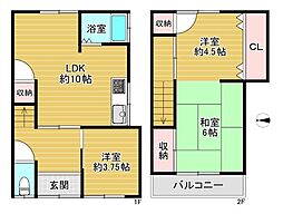 大阪市生野区巽中3丁目　中古テラスハウス