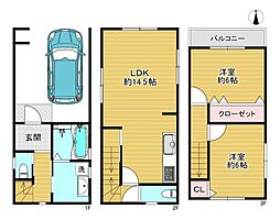 大阪市生野区勝山北5丁目　新築戸建