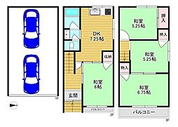 門真市北巣本町　中古戸建