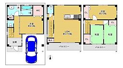 大阪市東成区深江北1丁目　中古戸建