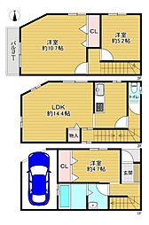 大阪市鶴見区緑3丁目　中古戸建