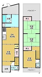 守口市南寺方北通1丁目　中古テラスハウス