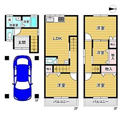 門真市舟田町　中古戸建
