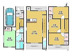 守口市菊水通3丁目　中古戸建