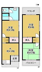 大阪市鶴見区緑3丁目　中古テラスハウス