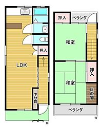 大阪市旭区森小路2丁目　古家付土地