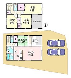 川西町梅戸第3　1号棟　新築戸建