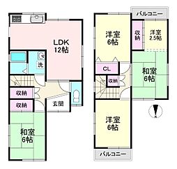 橿原市新口町　中古戸建