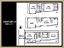中野区沼袋１丁目の一戸建て