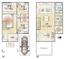 寝屋川市河北西町の一戸建て