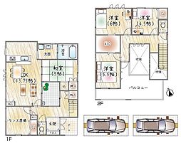 大阪市平野区長吉六反３丁目の一戸建て