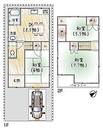 寝屋川市成田南町の一戸建て