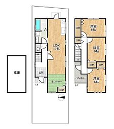 柏原市平野2丁目　一戸建