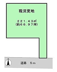 葛城市竹内の土地