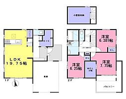香芝市磯壁5丁目 3号地／一戸建