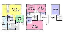 香芝市磯壁5丁目 5号地／一戸建