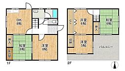 北葛城郡上牧町桜ケ丘１丁目の一戸建て