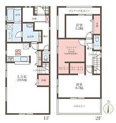 リーブルガーデン芝辻町 1号棟 ／新築一戸建